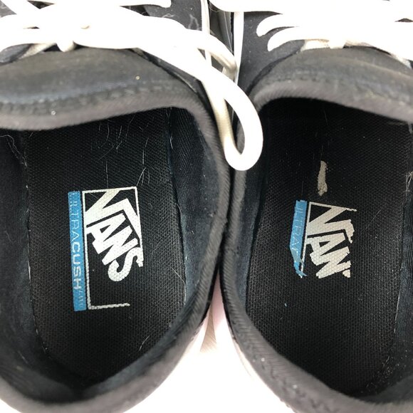 Vans Unisex Size 8M 9.5W Iso Route Staple Black White Lace-Up Sneakers Shoes - Picture 11 of 12